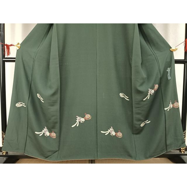 平和屋着物●極上　世界的人形師　辻村寿三郎　ジュサブロー　六通柄袋帯　舞桜　鈍色地　金糸　上代38万　反端付き　逸品　DZAB5072kh6 平和屋着物○世界的人形師 辻村寿三郎 ジュサブロー 六通柄袋帯 舞桜