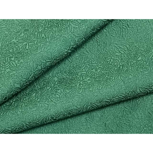 平和屋着物●豪華振袖　草花地紋　萌葱色　正絹　逸品　AABD0730fy 平和屋着物□豪華振袖 作家物 草花文 暈し染め 正絹 逸品 AABD1493ma