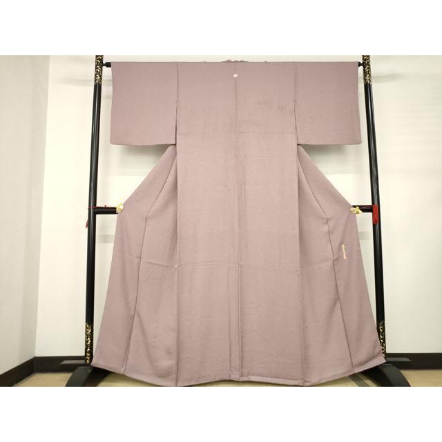 平和屋着物○本草木染作家 瑞鳳 色無地 鴇浅葱色 正絹 逸品 AABD0866ck