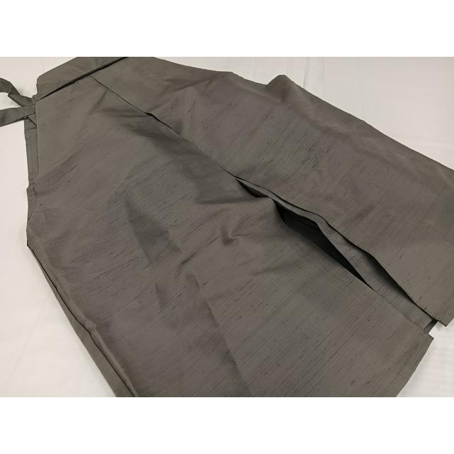 平和屋着物○男性 馬乗り袴 縞 正絹 逸品 AABF4244cs アウトレット
