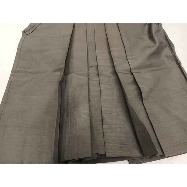 平和屋着物○男性 馬乗り袴 縞 正絹 逸品 CABC2282ut 平和屋着物○男性