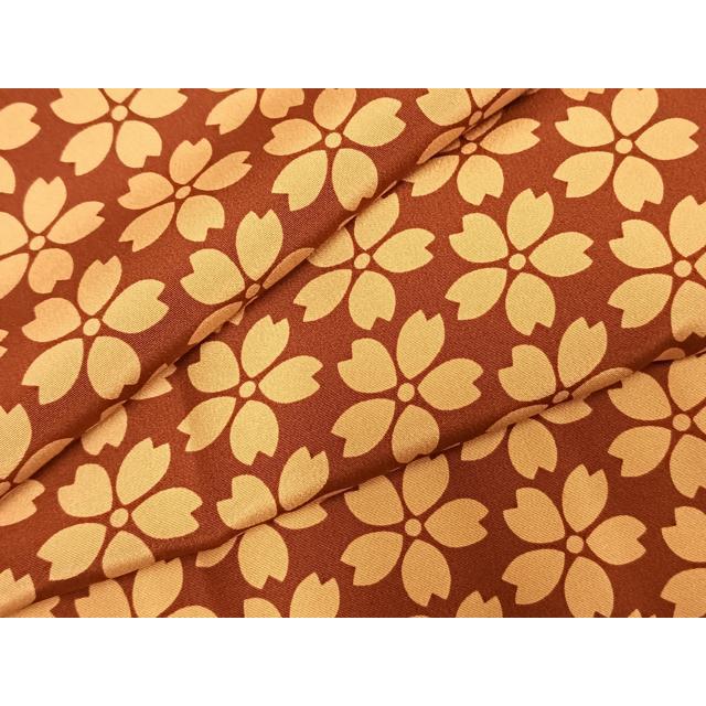 平和屋着物○長襦袢 袷 花尽くし 反端付き 正絹 逸品 AABE1711fy