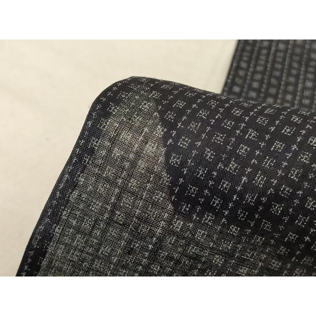 平和屋着物＊夏物 男性 重要無形文化財 本場宮古上布 絣柄 苧麻 逸品