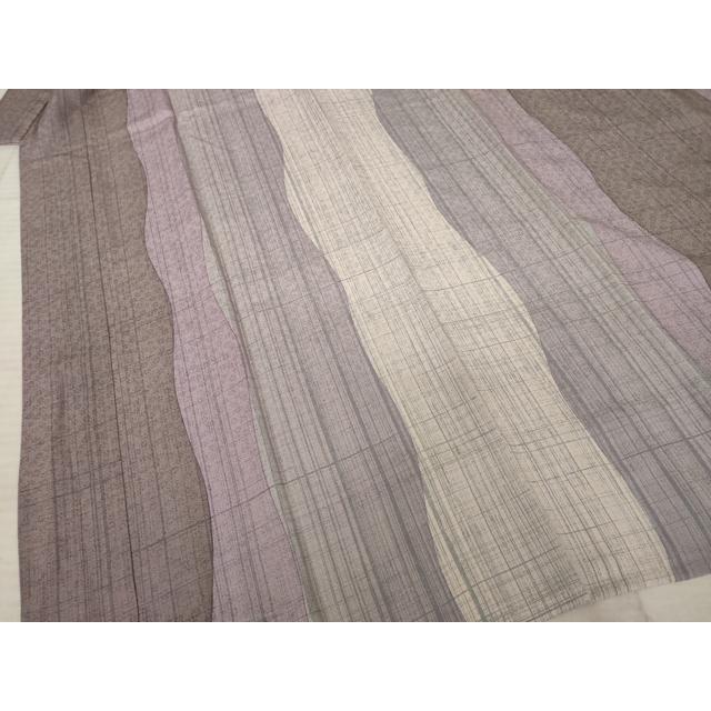 平和屋着物●長襦袢　袷　よろけ間道　正絹　逸品　AABE8231ck 平和屋着物○長襦袢 袷 よろけ間道 正絹 逸品 AABE8231ck : 平和屋