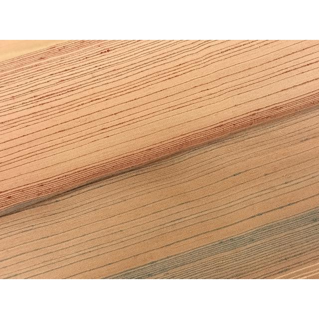 平和屋着物●紅花紬　米沢　横段文　正絹　逸品　AABF0269fy 平和屋着物○紅花紬 米沢 横段文 正絹 逸品 AABF0269fy : 平和屋ヤフー