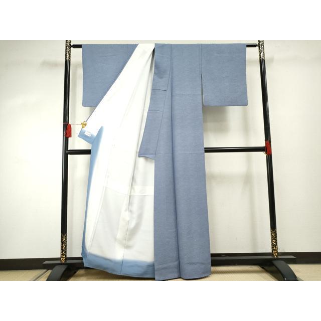 平和屋着物●洗える最高級着物　＜英＞はなぶさ謹製　江戸小紋　鮫小紋柄　AABF4208cs