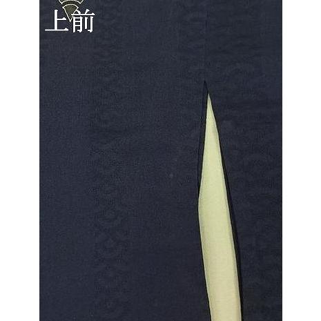 平和屋着物▽道行コート　スリーシーズン　春夏秋　塵除け　青海波　銀彩　正絹　逸品　AABF4334jh_6