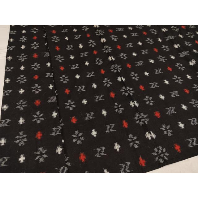平和屋着物○久留米絣 単衣 琉球絣文様 綿 逸品 AABF5364ph : 平和屋