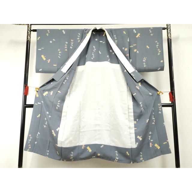 平和屋着物●長襦袢　無双仕立て　赤トンボ　反端付き　正絹　逸品　AABF6577cs 平和屋着物○長襦袢 無双仕立て 赤トンボ 反端付き 正絹 逸品
