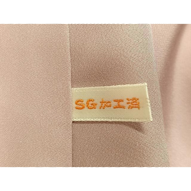 平和屋着物●上質な色無地　虹色　正絹　逸品　未使用　AABF6969ph