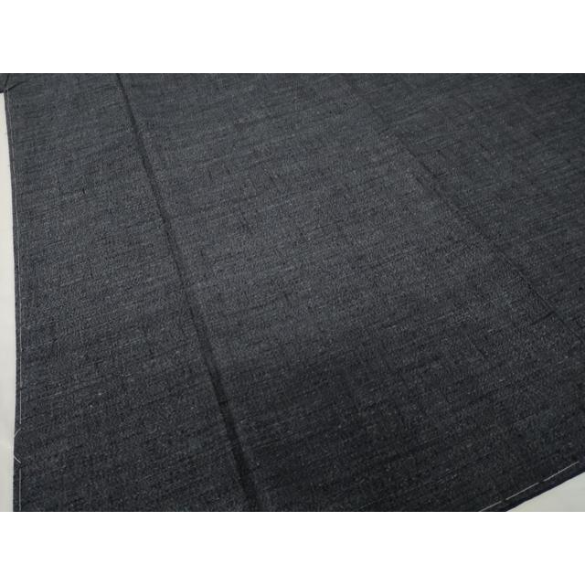 平和屋着物○男性 結城紬 アンサンブル 杢 正絹 逸品 未使用
