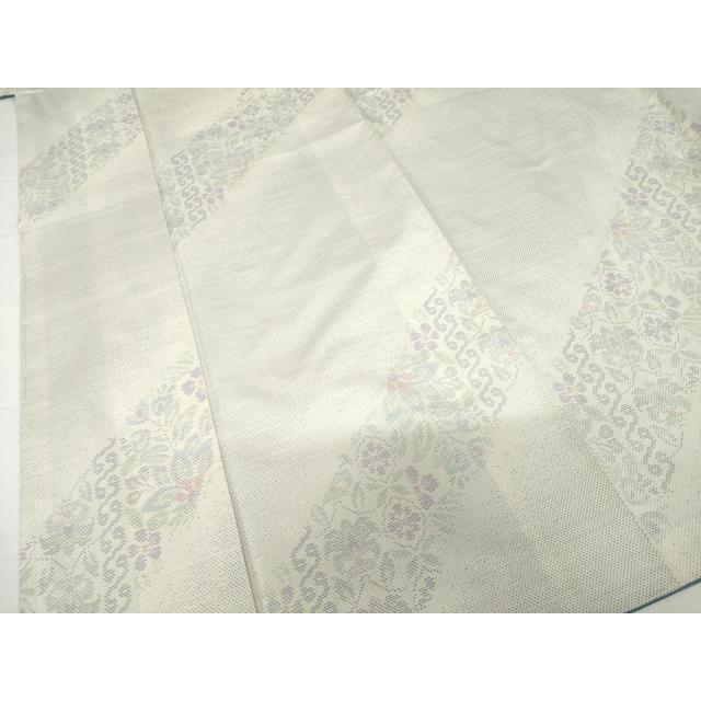 平和屋着物●本場大島紬　花菱文　正絹　逸品　AABF1015cs 平和屋着物○本場大島紬 白大島 花間道 正絹 逸品 AABF8975ck : 平和屋