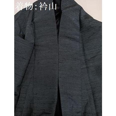 平和屋着物○男性 紬 アンサンブル 格子 正絹 逸品 AABE7085cs 平和屋