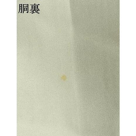 平和屋着物●上質な紬　捩花　黒地　正絹　逸品　AABG4455fy_6