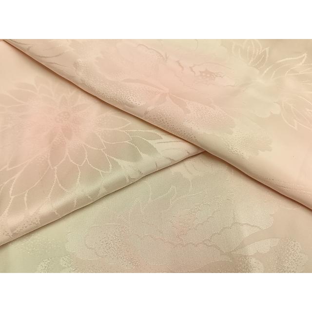 平和屋着物●振袖用長襦袢　無双仕立て　草花地紋　暈し染め　正絹　逸品　AABG4544fy_5