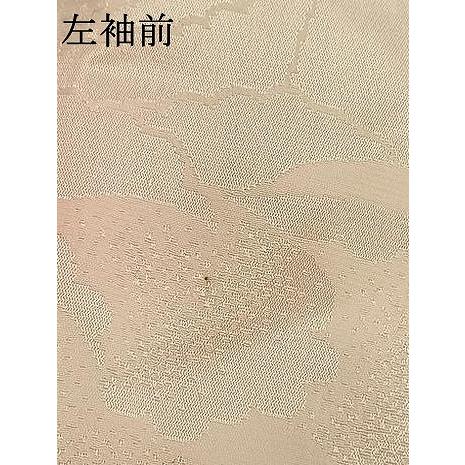 平和屋着物●振袖用長襦袢　無双仕立て　草花地紋　暈し染め　正絹　逸品　AABG4544fy_7