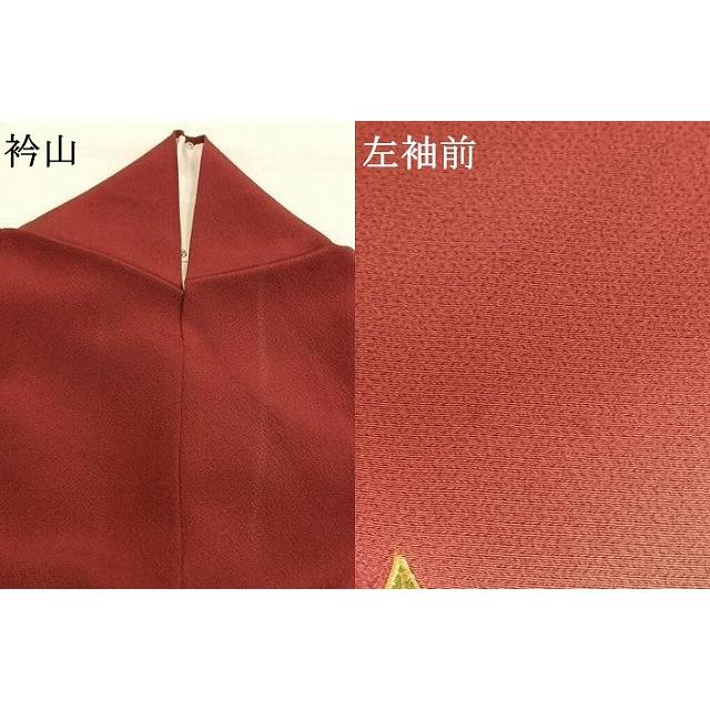 平和屋着物○ファッションデザイナー 花井幸子 振袖 駒刺繍 雲取り花文