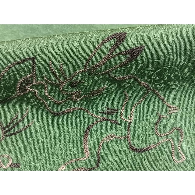 平和屋着物○中国人間国宝 将雪英 訪問着 中国三大刺繍 相良刺繍 総
