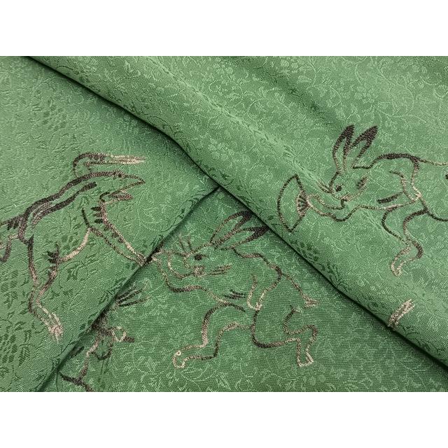 平和屋着物○中国人間国宝 将雪英 訪問着 中国三大刺繍 相良刺繍 総
