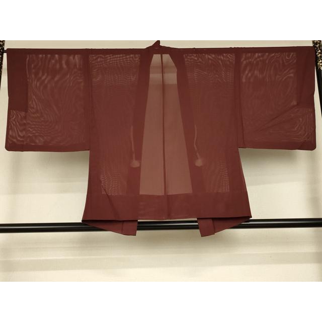 平和屋着物○上質な色無地 褐返色 正絹 逸品 DABA4834az 【公式通販】