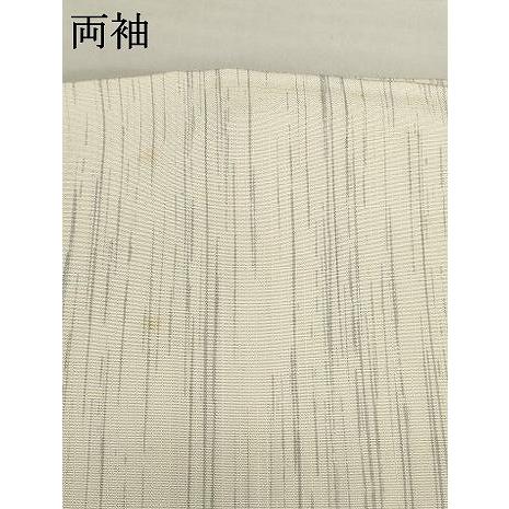 平和屋着物▽上質な小紋　単衣　紬地　霞文　正絹　逸品　未使用　AABG7226ck_8
