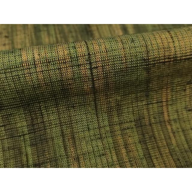 平和屋着物▽上質な紬　単衣　霞文　正絹　逸品　AABG7668ck_5