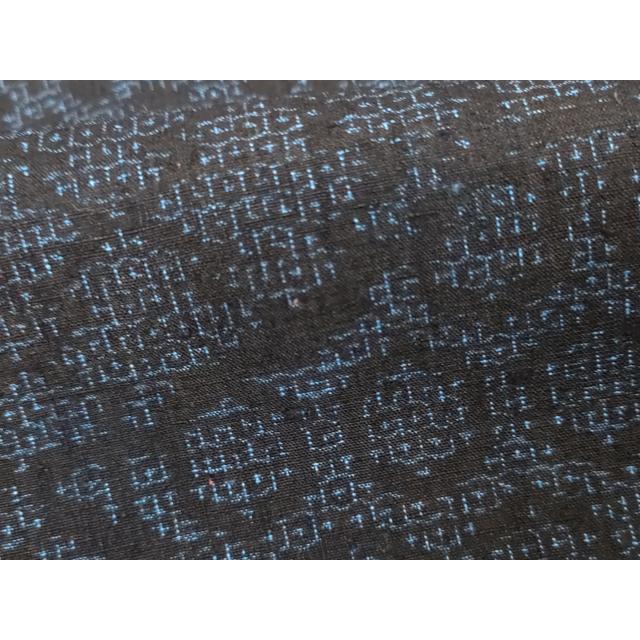 平和屋着物●本場結城紬　重要無形文化財　80亀甲　吉祥文　正絹　逸品　未使用　AABG7909cs