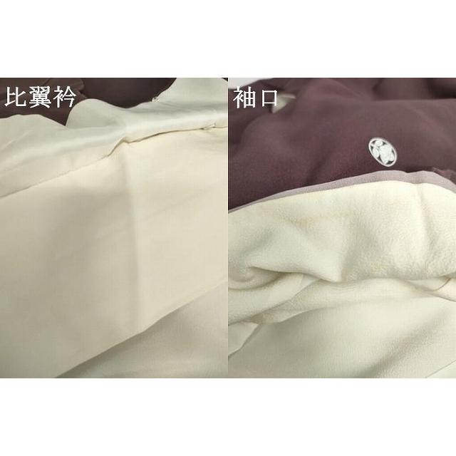 平和屋着物●人間国宝　福田喜三郎　色留袖　中国三大刺繍　相良刺繍　鏡裏鳳凰花蝶文　暈し染め　金糸　金彩　正絹　逸品　AABG7983cs