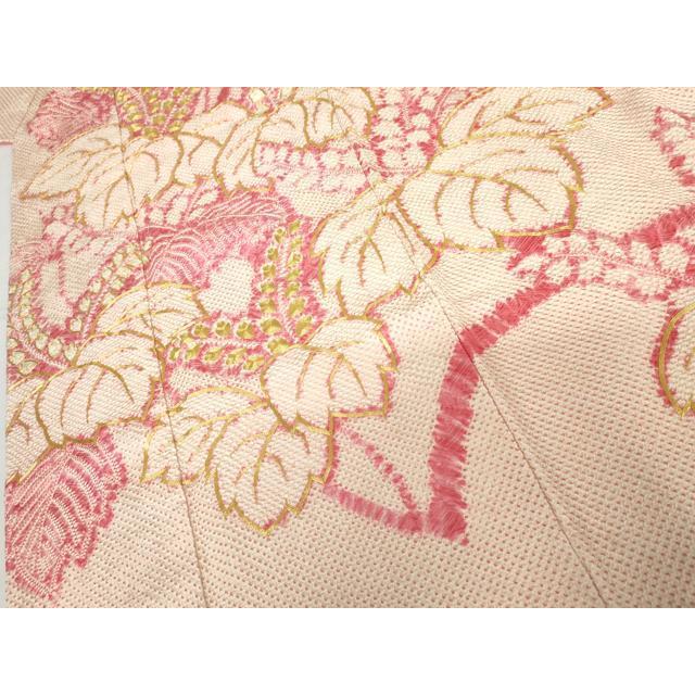 平和屋着物○豪華振袖 総絞り 駒刺繍 桐 三越扱い 正絹 逸品