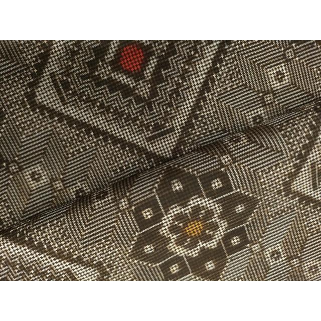 平和屋着物●本場大島紬　龍郷絣　正絹　逸品　AABG8004cs_4