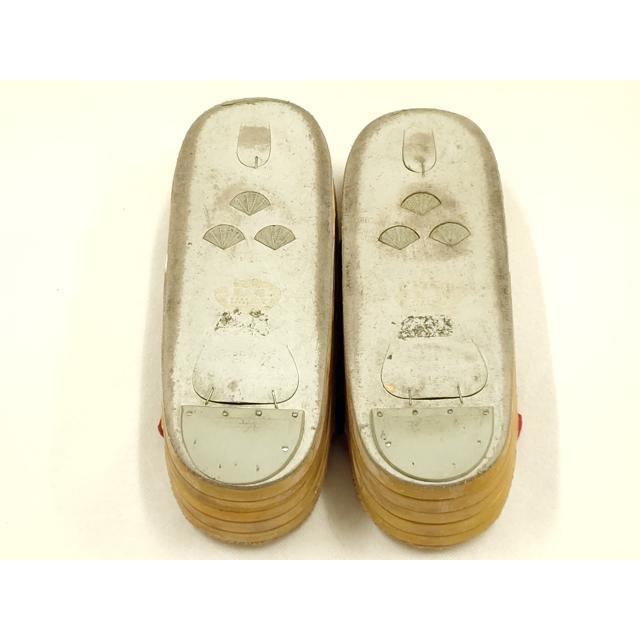 平和屋着物●和装小物　和装草履　厚底草履　畳表　刺繍　金糸　逸品　AABG8911ay 平和屋着物○和装小物 和装草履 厚底草履 畳表 刺繍 金糸 逸品