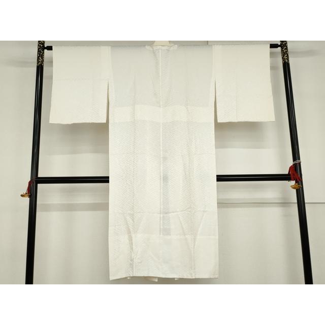 平和屋着物●長襦袢　無双仕立て　紗綾形地紋　高島屋扱い　正絹　逸品　AABG9937cs 平和屋着物○長襦袢 無双仕立て 紗綾形地紋 高島屋扱い 正絹 逸品
