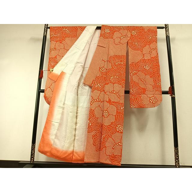 平和屋着物●豪華振袖　総絞り　舞花文　正絹　逸品　AABH0673fy 平和屋着物○豪華振袖 総絞り 舞花文 正絹 逸品 AABH0673fy : 平和屋