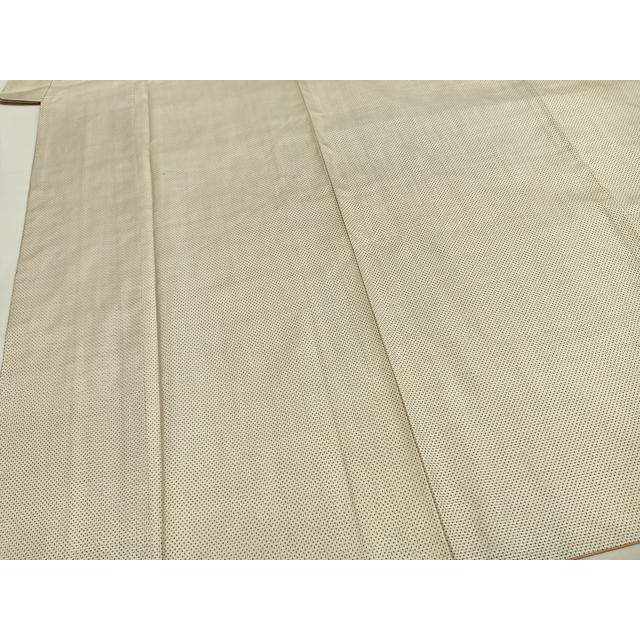 平和屋着物●本場大島紬　白大島　一元絣　正絹　逸品　AABH0854fy