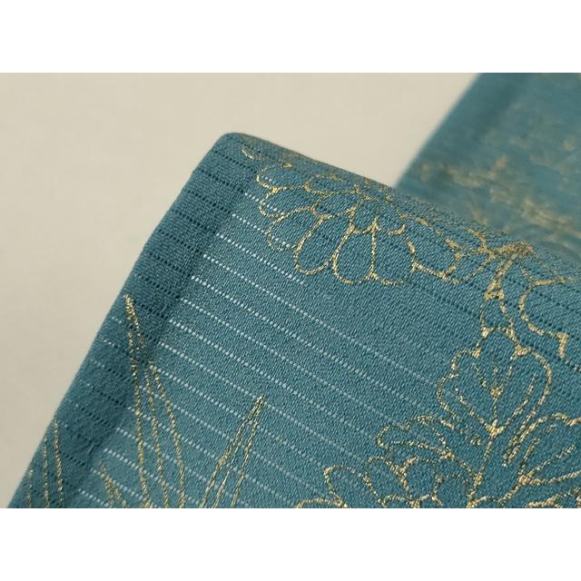 平和屋着物＊夏物　訪問着　絽　刺繍　辻が花　金彩　洗える着物　AABH2556jd_6