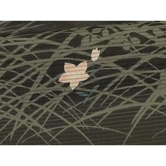 平和屋着物＊夏物　小紋　絽　芝桜　洗える着物　AABH3904jd
