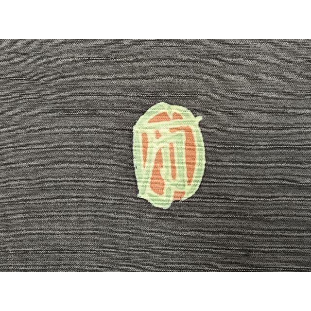 平和屋着物●本加賀友禅作家　柿本市郎　紬　色無地　薄鼠色　証紙付き　正絹　逸品　未使用　AABH5000fy