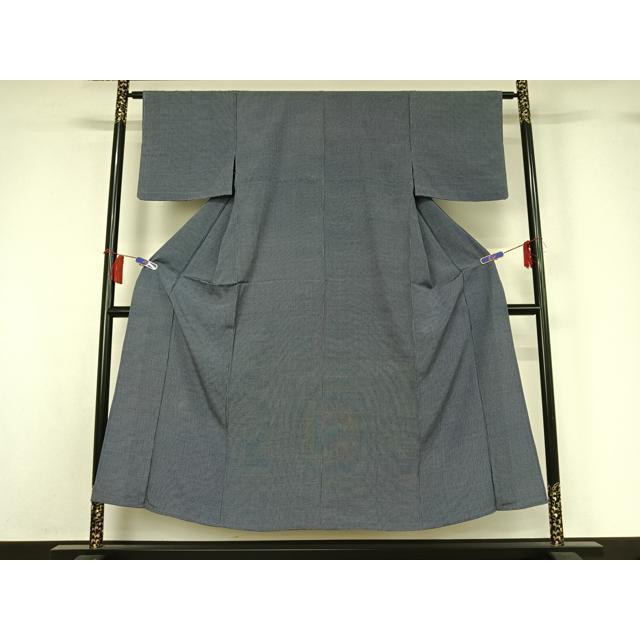 平和屋着物▽江戸小紋　単衣　角通し　正絹　逸品　AABH5721jh