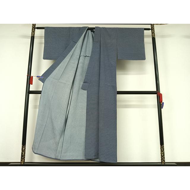 平和屋着物▽江戸小紋　単衣　角通し　正絹　逸品　AABH5721jh