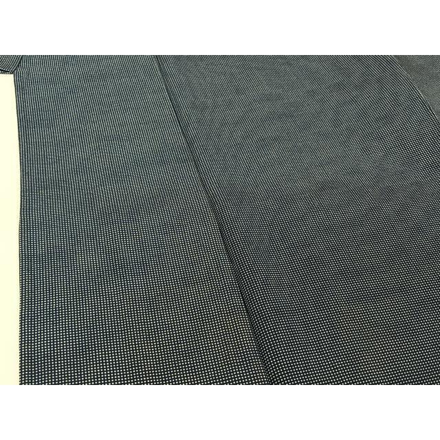 平和屋着物▽江戸小紋　単衣　角通し　正絹　逸品　AABH5721jh
