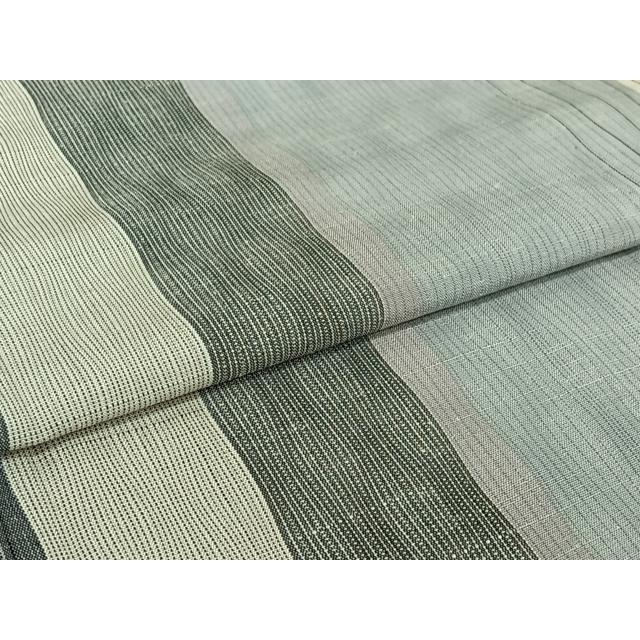 平和屋着物▽上質な紬　単衣　立涌文　正絹　逸品　AABH5738jh