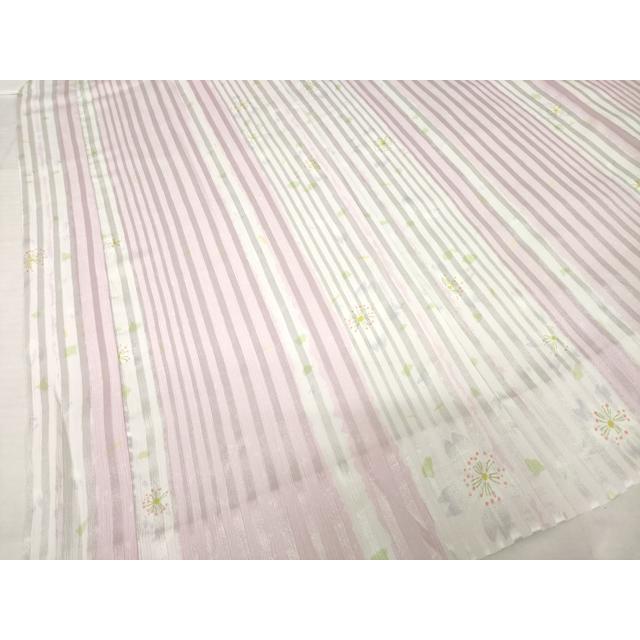 平和屋着物●長襦袢　無双仕立て　舞桜文　洗える着物　AABH8470ck