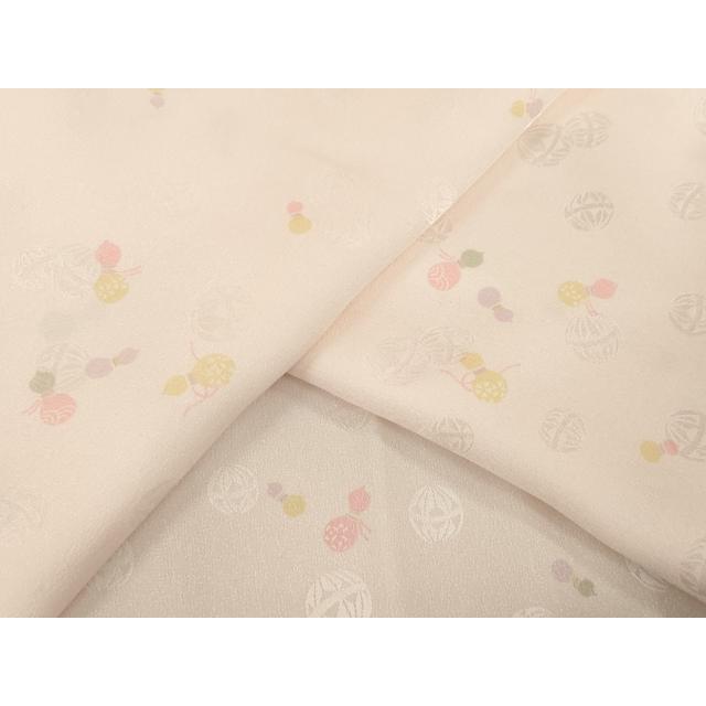 平和屋着物●長襦袢　無双仕立て　瓢箪　正絹　逸品　未使用　AABH8827ck_6