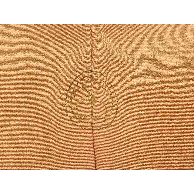 平和屋着物●訪問着　作家物　尾上菊五郎　草花文　金彩　まるやま扱い　正絹　逸品　未使用　AABI0487ph_7