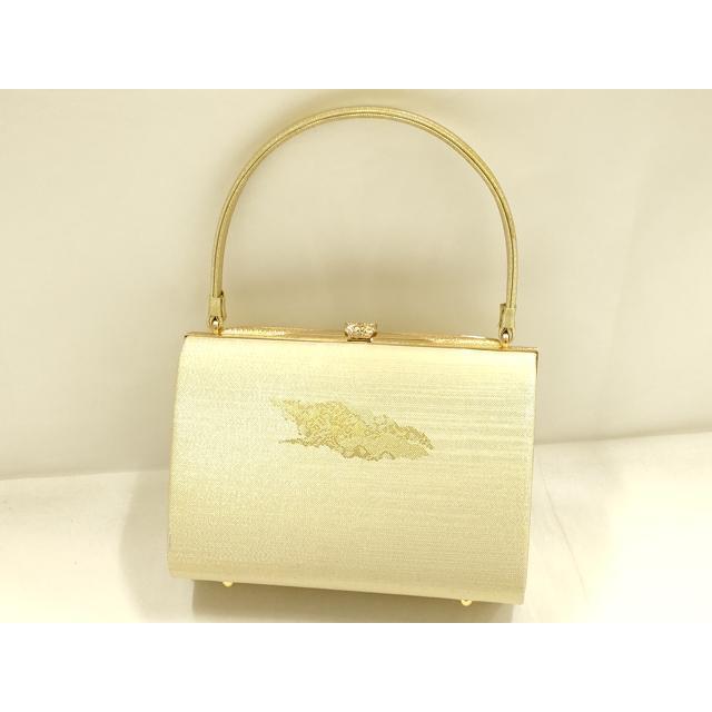 和装バッグ　新品　未使用品　ハンドバッグ 平和屋着物▽和装小物 和装バッグ 本佐賀錦 ハンドバッグ 道長花文