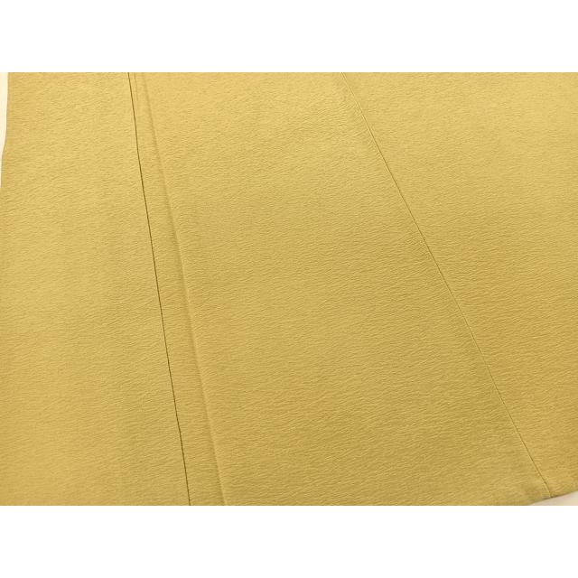 平和屋着物▽上質な色無地　単衣　抹茶色　正絹　逸品　BAAS8052yc 平和屋着物▽上質な色無地 単衣 抹茶色 正絹 逸品 BAAS8052yc : 平和屋