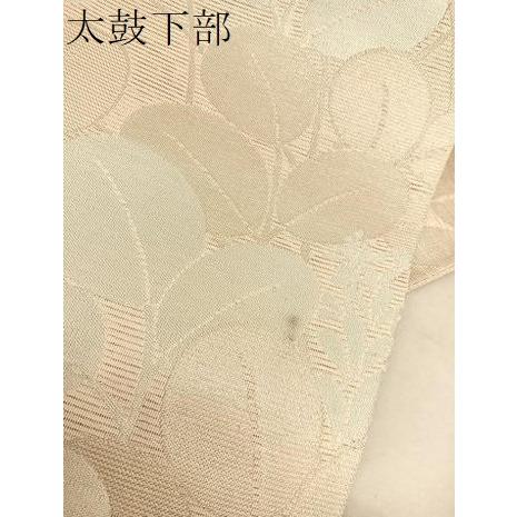 平和屋着物＊夏物　西陣　姫野織物謹製　六通柄袋帯　萩　金銀糸　証紙付き　正絹　逸品　未使用　BAAV5379hv 平和屋着物＊夏物 西陣 姫野織物謹製 六通柄袋帯 萩 金銀糸 証紙付き