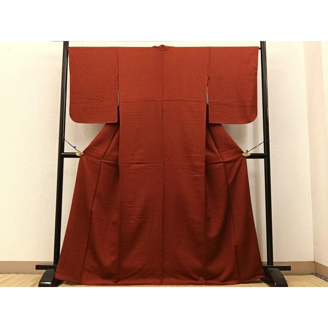 平和屋着物○人間国宝 初代 六谷梅軒(六谷紀久男)錐彫り 重要無形文化 