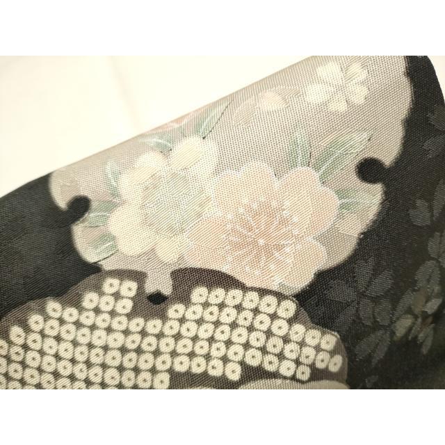 平和屋着物○半幅帯 雪輪花文 CAAR1358hy : 平和屋ヤフーショッピング