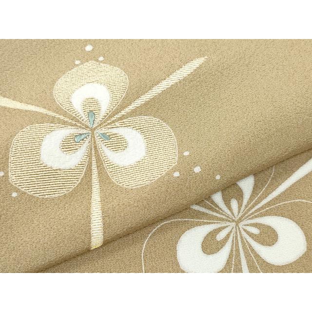 平和屋着物○訪問着 作家物 刺繍 舞花文 正絹 逸品 CAAR8106vf